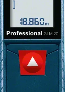 MEDIDOR DISTÂNCIA LASER GLM 20 PROFISSIONAL