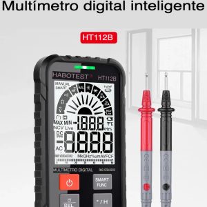 MULTÍMETRO DIGITAL AUTOMÁTICO 600V AC/DC