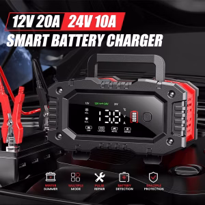CARREGADOR BATERIA INTELIGENTE 10A 12/24V FOXSUR