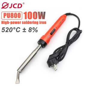 FERRO DE SOLDAR 220V 100W PONTA CURVA E CHATA JCD