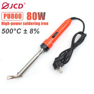 FERRO DE SOLDAR 220V 80W PONTA CURVA E CHATA JCD